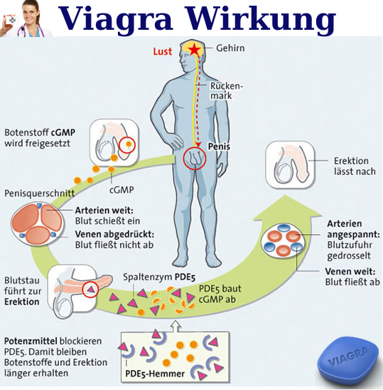 Potenzmittel Viagra und Wirkung von Viagra